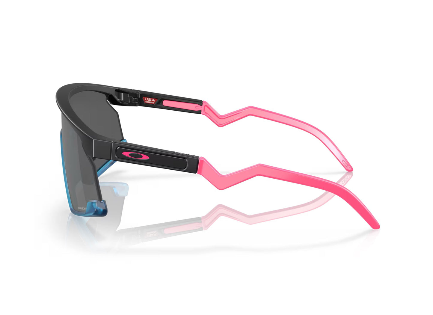 H6 - Nero Opaco Dettagli Rosa e Azzurri / Lente PRIZM Black